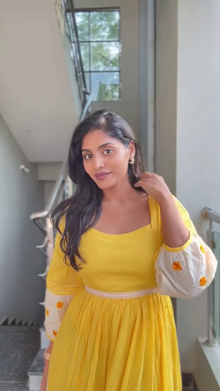 Bright Yellow Tiered Maxi Dress - Image 4